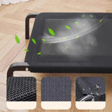 Maxbell Elevated Bed for Dogs Mesh Simple Raised Pet Bed for Cat Outdoor Living Room M