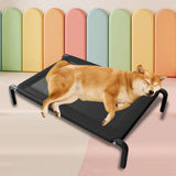 Maxbell Elevated Bed for Dogs Mesh Simple Raised Pet Bed for Cat Outdoor Living Room L