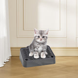 Maxbell Footboard for Cat Litter Box Compact Easy Clean Keep Room Tidy Pet Accessory