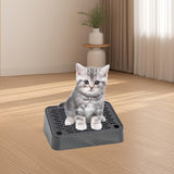 Maxbell Footboard for Cat Litter Box Compact Easy Clean Keep Room Tidy Pet Accessory