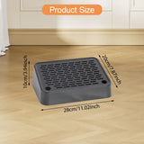 Maxbell Footboard for Cat Litter Box Compact Easy Clean Keep Room Tidy Pet Accessory