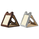 Maxbell Cat Scratching Board Foldable Practical Furniture Protection Cat Scratch Pad Brown