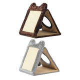 Maxbell Cat Scratching Board Foldable Practical Furniture Protection Cat Scratch Pad Brown