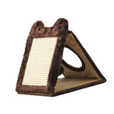 Maxbell Cat Scratching Board Foldable Practical Furniture Protection Cat Scratch Pad Brown
