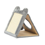 Maxbell Cat Scratching Board Foldable Practical Furniture Protection Cat Scratch Pad Gray