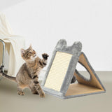 Maxbell Cat Scratching Board Foldable Practical Furniture Protection Cat Scratch Pad Gray