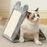 Maxbell Cat Scratching Board Foldable Practical Furniture Protection Cat Scratch Pad Gray