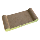 Maxbell Cat Scratcher Board Kittens Corrugated Paper Furniture Protector Scratch Bed Green