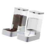 Maxbell Pet Feeder and Water Dispenser Set Travel for Puppy Small Dogs Bunny