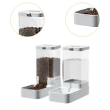 Maxbell Pet Feeder and Water Dispenser Set Travel for Puppy Small Dogs Bunny