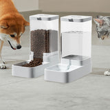 Maxbell Pet Feeder and Water Dispenser Set Travel for Puppy Small Dogs Bunny