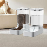 Maxbell Pet Feeder and Water Dispenser Set Travel for Puppy Small Dogs Bunny