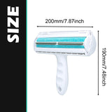 Maxbell Pet Hair Remover for Laundry Pet Hair Removal Tool for Bedding Sofa Grooming Blue