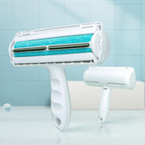 Maxbell Pet Hair Remover for Laundry Pet Hair Removal Tool for Bedding Sofa Grooming Blue