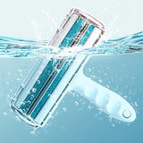 Maxbell Pet Hair Remover for Laundry Pet Hair Removal Tool for Bedding Sofa Grooming Blue