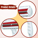 Maxbell Pet Hair Remover for Laundry Pet Hair Removal Tool for Bedding Sofa Grooming Red