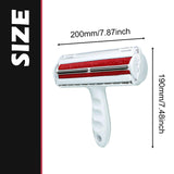 Maxbell Pet Hair Remover for Laundry Pet Hair Removal Tool for Bedding Sofa Grooming Red