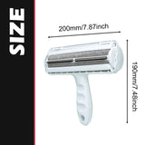 Maxbell Pet Hair Remover for Laundry Pet Hair Removal Tool for Bedding Sofa Grooming Gray