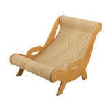 Maxbell Cat Sisal Lounge Chair Resting Stylish Play Pet Lounger for Bunny Puppy Dogs
