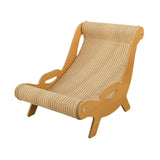 Maxbell Cat Sisal Lounge Chair Resting Stylish Play Pet Lounger for Bunny Puppy Dogs