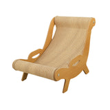 Maxbell Cat Sisal Lounge Chair Resting Stylish Play Pet Lounger for Bunny Puppy Dogs