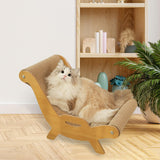Maxbell Cat Sisal Lounge Chair Resting Stylish Play Pet Lounger for Bunny Puppy Dogs