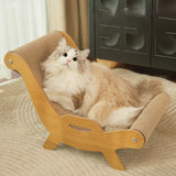 Maxbell Cat Sisal Lounge Chair Resting Stylish Play Pet Lounger for Bunny Puppy Dogs