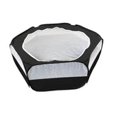 Maxbell Pet Playpen Portable Yard Exercise Dog Kennel Playpen for Ferret Bunny Puppy Black