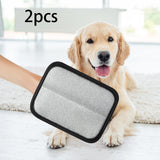 Maxbell Pet Hair Removal Glove Soft Pet Hair Remover for Furniture Curtain Household 2 Pieces