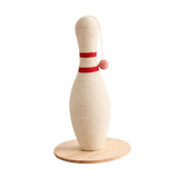 Maxbell Cat Scratching Post Home Stable Wooden Base with Dangling Ball Cat Scratcher