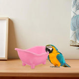 Maxbell Hamster Sand Bathtub Hamster Box Toilet Bathtub for Little Animal