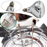 Maxbell Heat Lamp Heat Emitter Multifunctional for Poultry Livestock Outdoor Animals 200W