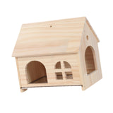 Maxbell Bird House DIY Pet Living Playground Toy Perch for Budgies