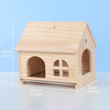 Maxbell Bird House DIY Pet Living Playground Toy Perch for Budgies