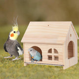Maxbell Bird House DIY Pet Living Playground Toy Perch for Budgies