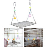 Maxbell Bird Perch Platform Chew Toy Exercise Parrot Perch for Budgie Macaw