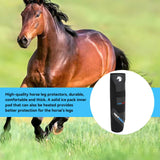 Maxbell Horse Ice Leg Wrap Support Supplies Reusable for Knee Equestrian Enthusiasts