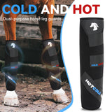 Maxbell Horse Ice Leg Wrap Support Supplies Reusable for Knee Equestrian Enthusiasts