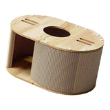 Maxbell Cardboard Cat Scratcher House Decoration Cat Tunnel for Balcony Dorm Kittens