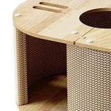 Maxbell Cardboard Cat Scratcher House Decoration Cat Tunnel for Balcony Dorm Kittens