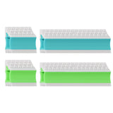 Maxbell Pet Hair Remover Compact Cat Dog Hair Remover for Car Interiors Rugs Couches 8.8cmx7cmx2.8cm Blue