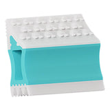 Maxbell Pet Hair Remover Compact Cat Dog Hair Remover for Car Interiors Rugs Couches 8.8cmx7cmx2.8cm Blue