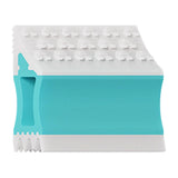 Maxbell Pet Hair Remover Compact Cat Dog Hair Remover for Car Interiors Rugs Couches 8.8cmx7cmx2.8cm Blue