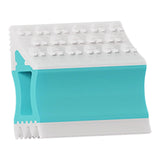 Maxbell Pet Hair Remover Compact Cat Dog Hair Remover for Car Interiors Rugs Couches 8.8cmx7cmx2.8cm Blue