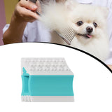 Maxbell Pet Hair Remover Compact Cat Dog Hair Remover for Car Interiors Rugs Couches 8.8cmx7cmx2.8cm Blue