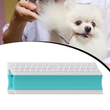 Maxbell Pet Hair Remover Compact Cat Dog Hair Remover for Car Interiors Rugs Couches 25cmx7cmx2.8cm Blue