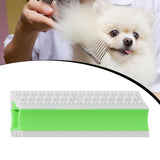 Maxbell Pet Hair Remover Compact Cat Dog Hair Remover for Car Interiors Rugs Couches 25cmx7cmx2.8cm Green