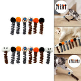 Maxbell Halloween Cat Spring Toys Cute Teaser Toys for Gift Living Room Themed Party 6pcs
