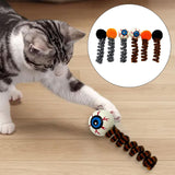 Maxbell Halloween Cat Spring Toys Cute Teaser Toys for Gift Living Room Themed Party 6pcs