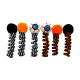 Maxbell Halloween Cat Spring Toys Cute Teaser Toys for Gift Living Room Themed Party 6pcs